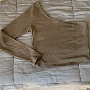 One sleeve top